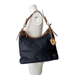 dooney and bourke nylon large erica shoulder bag